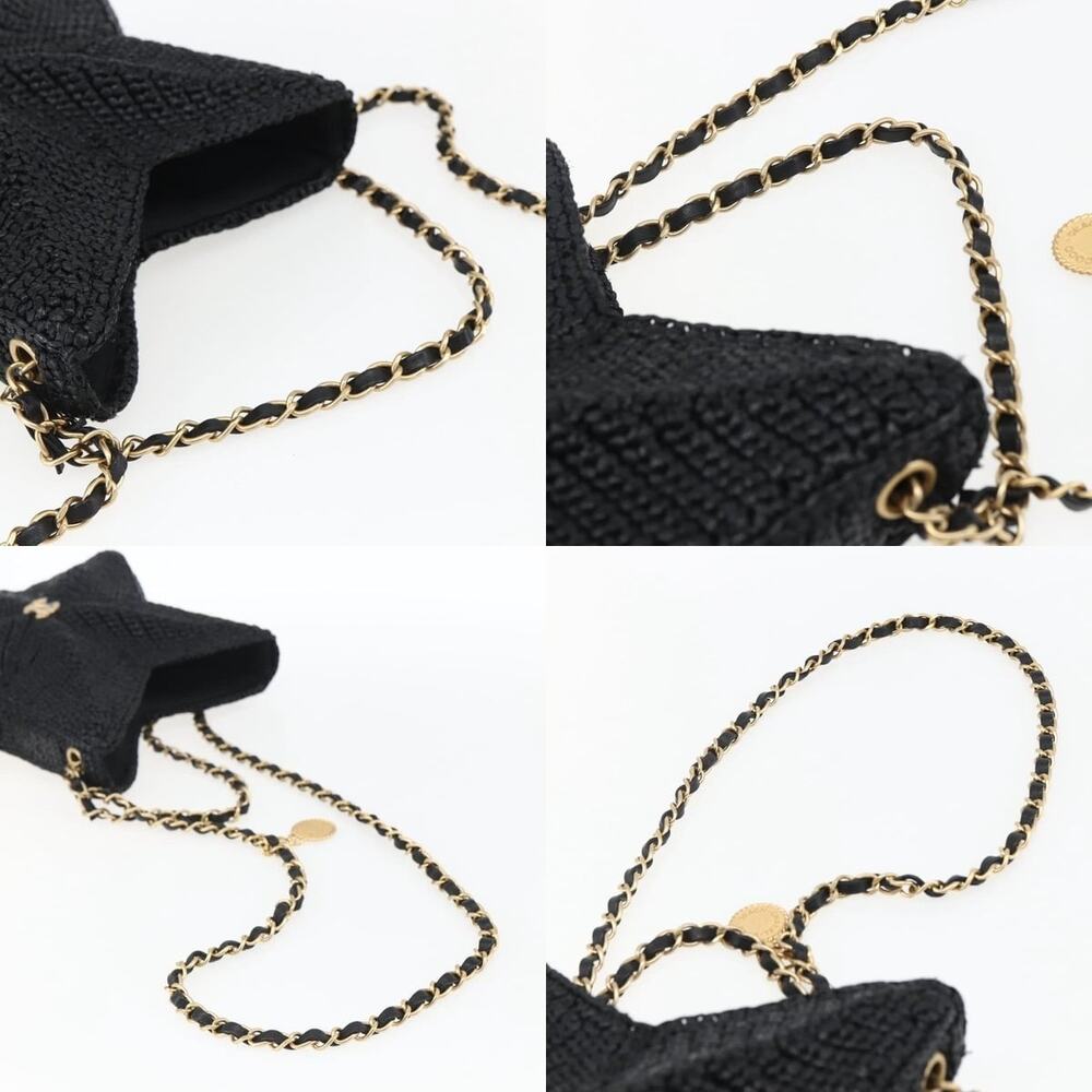Chanel Chain Shoulder Bag Raffia - Picture 4 of 7